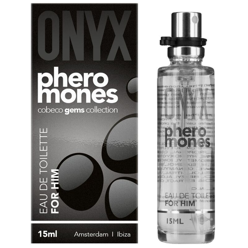 Cobeco Onyx – Pheromon-Parfum für Männer, Eau de Toilette, 15 ml