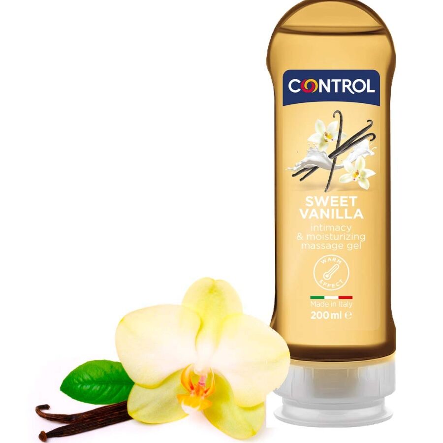 Control Madagascar Sweetness – 2-in-1-Massagegel und Gleitgel, 200 ml