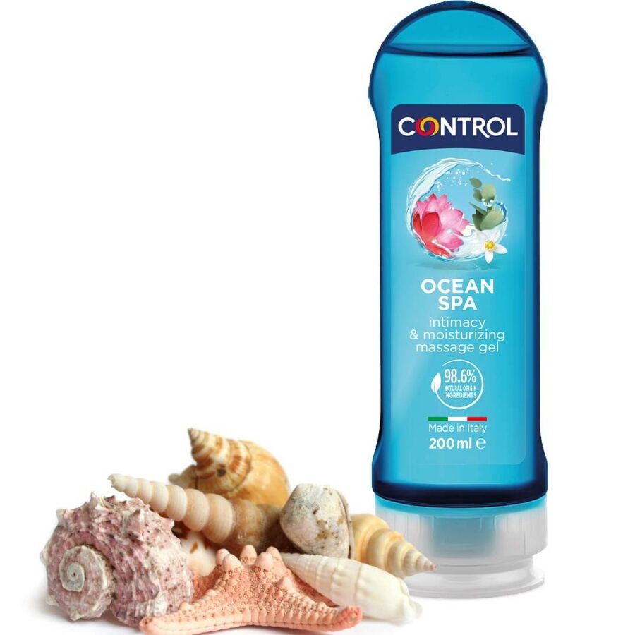 Control — 2 en 1 massage & plaisir mer méditerranée 200 ml