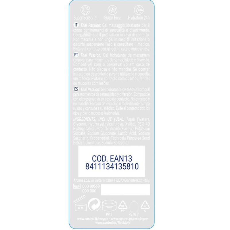 Control — 2 en 1 massage & plaisir thai passion 200 ml