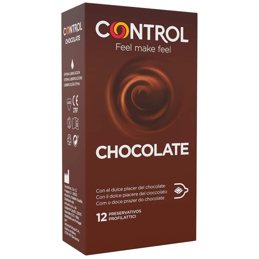 Control Chocolate — Préservatifs, 12 unités