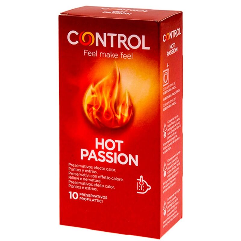 Control Hot Passion — Préservatifs, 10 unités
