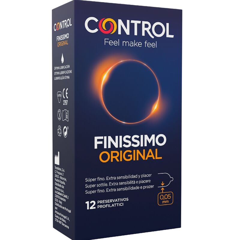 Control Finissimo Original — Préservatifs, 12 unités