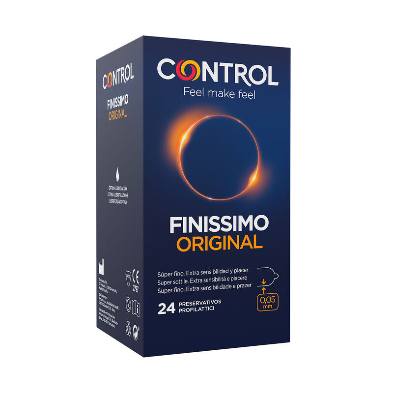 Control Finissimo Original – Preservativi ultrasottili, 24 pezzi