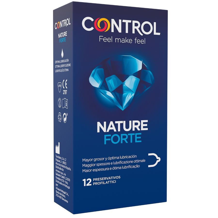 Control Nature Forte — Préservatifs, 12 unités