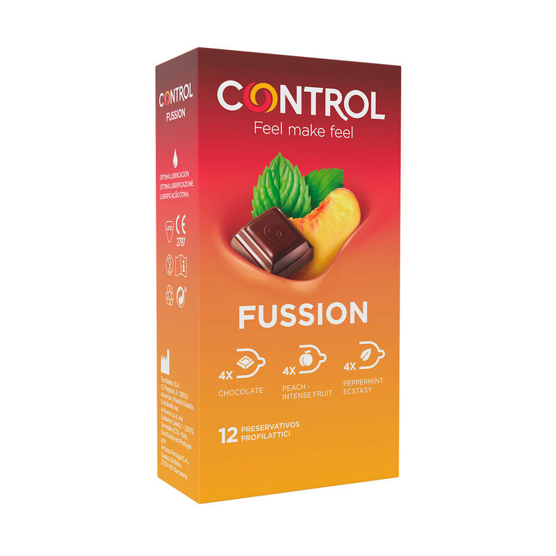 Control Fussion — Préservatifs, 12 unités
