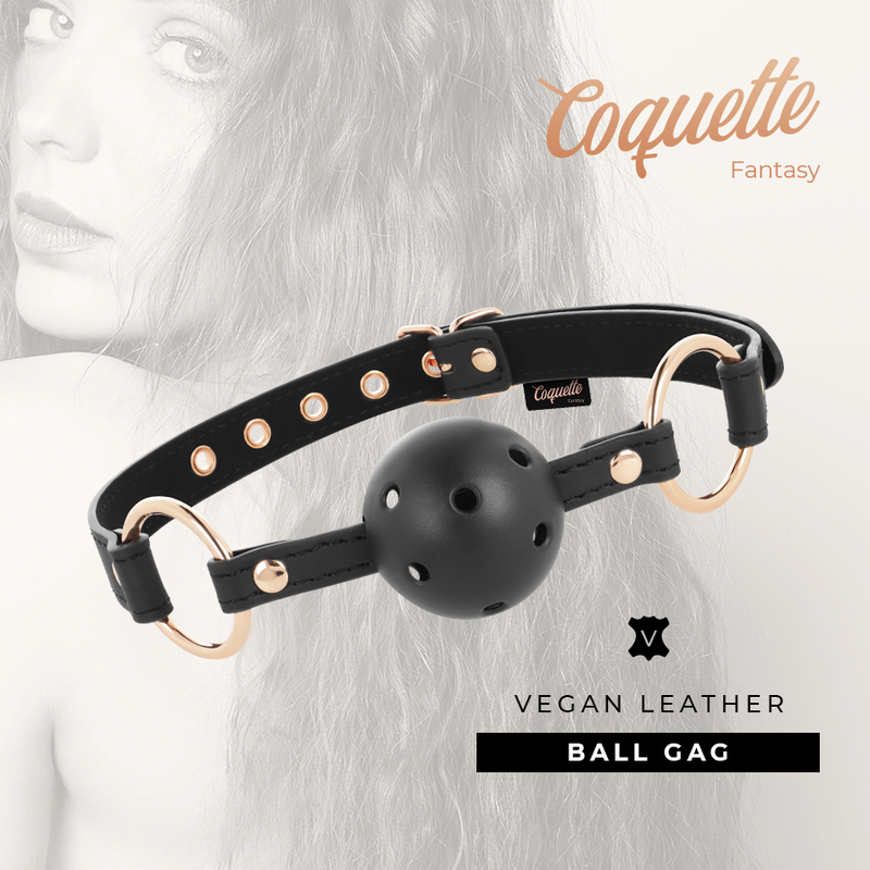 Coquette Chic Desire — Bâillon à boule respirant fantaisie