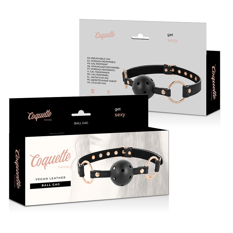 Coquette Chic Desire — Bâillon à boule respirant fantaisie