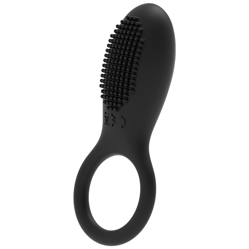 Coquette Chic Desire, aufladbarer Cockring mit Fernbedienung in Schwarz-Gold