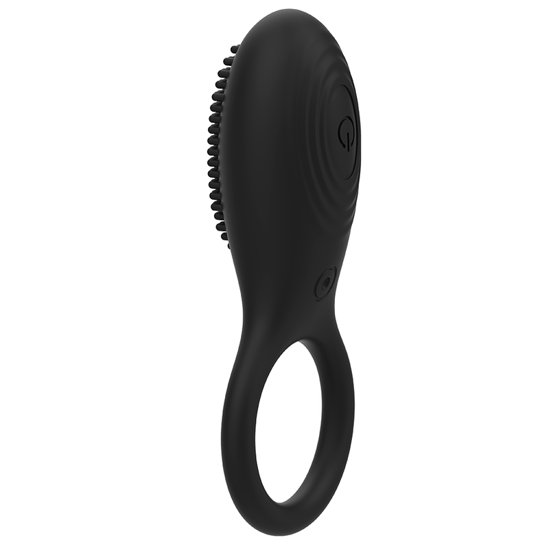 Coquette Chic Desire, aufladbarer Cockring mit Fernbedienung in Schwarz-Gold