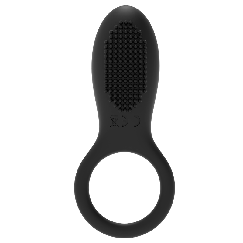 Coquette Chic Desire, aufladbarer Cockring mit Fernbedienung in Schwarz-Gold