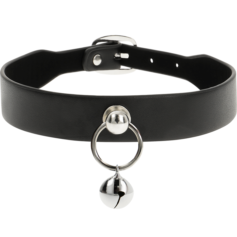 Collar Coquette Chic Desire de material sintético vegano con aro metálico