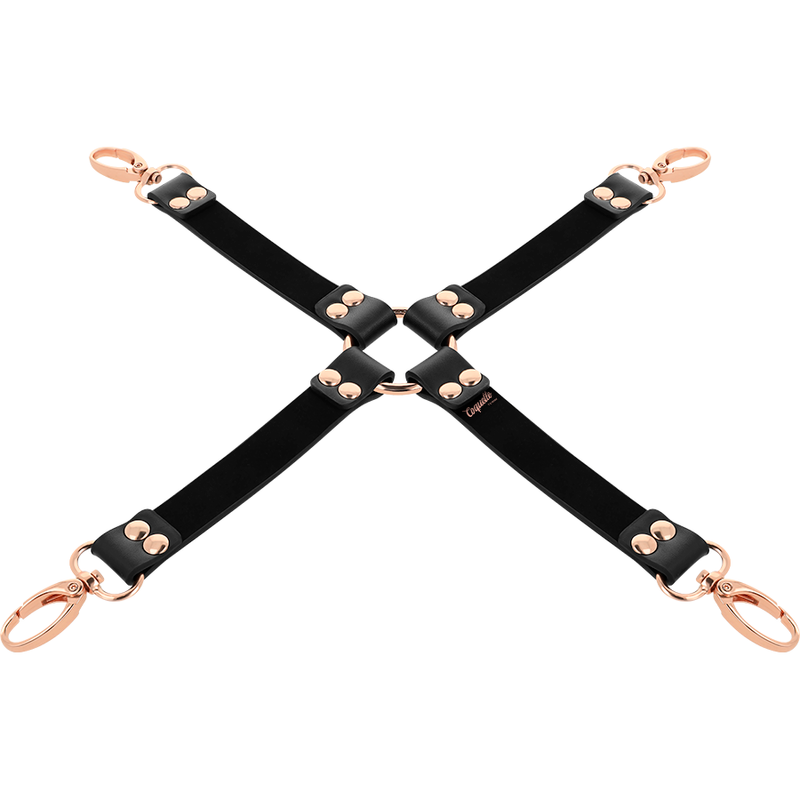 Coquette Chic Desire — Cravate de porc fantaisie en cuir végétal