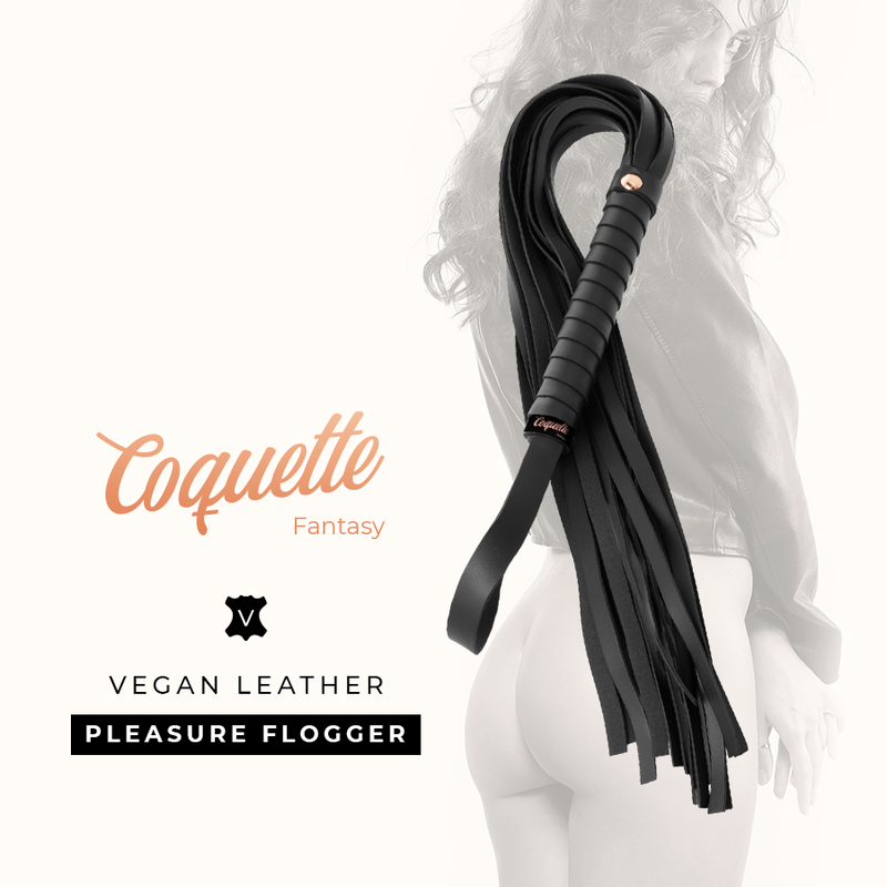 Coquette Chic Desire – Flogger aus veganem Leder