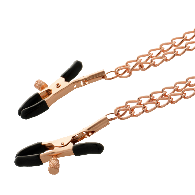 Coquette Chic Desire – Nippelklemmen aus Metall mit Kette