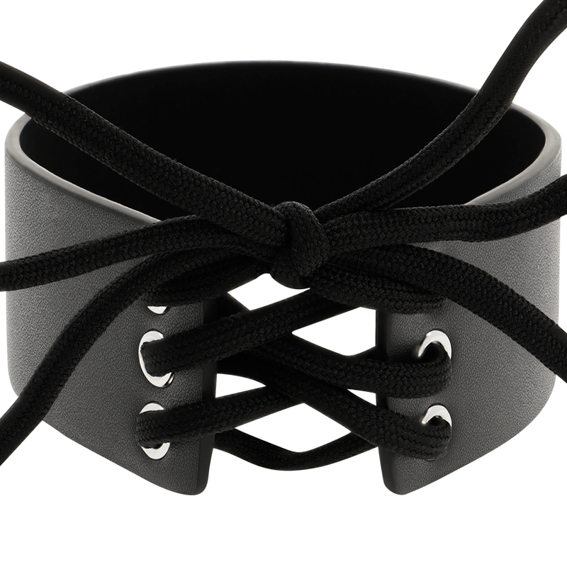 Coquette Chic Desire – Choker aus veganem Leder