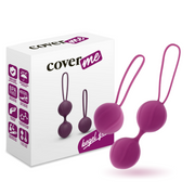 Coverme, set di palline di Kegel lilla per l’allenamento pelvico