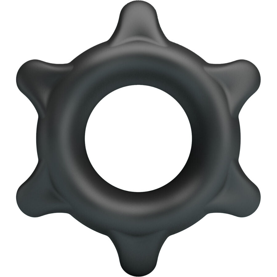 Crazy Bull Ethaniel – Anello fallico in silicone a stella