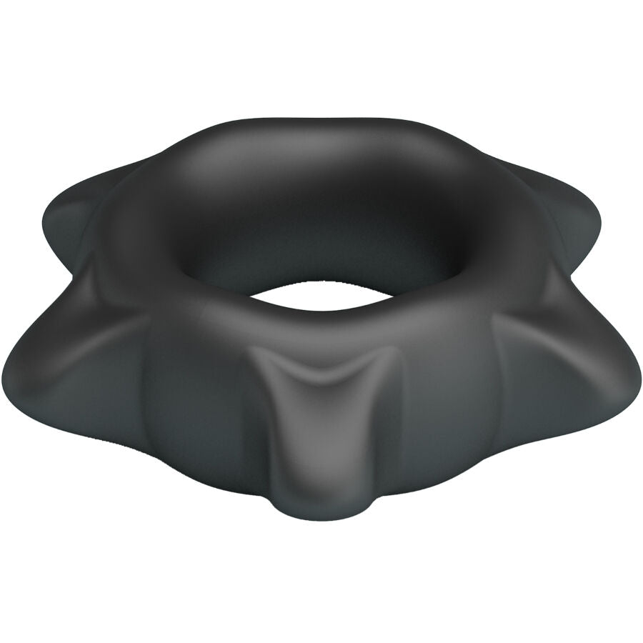 Crazy Bull Ethaniel – Anello fallico in silicone a stella