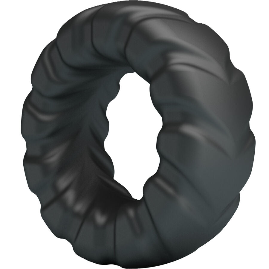 Crazy Bull Jeriko – Anello fallico compatto in silicone a pieghe