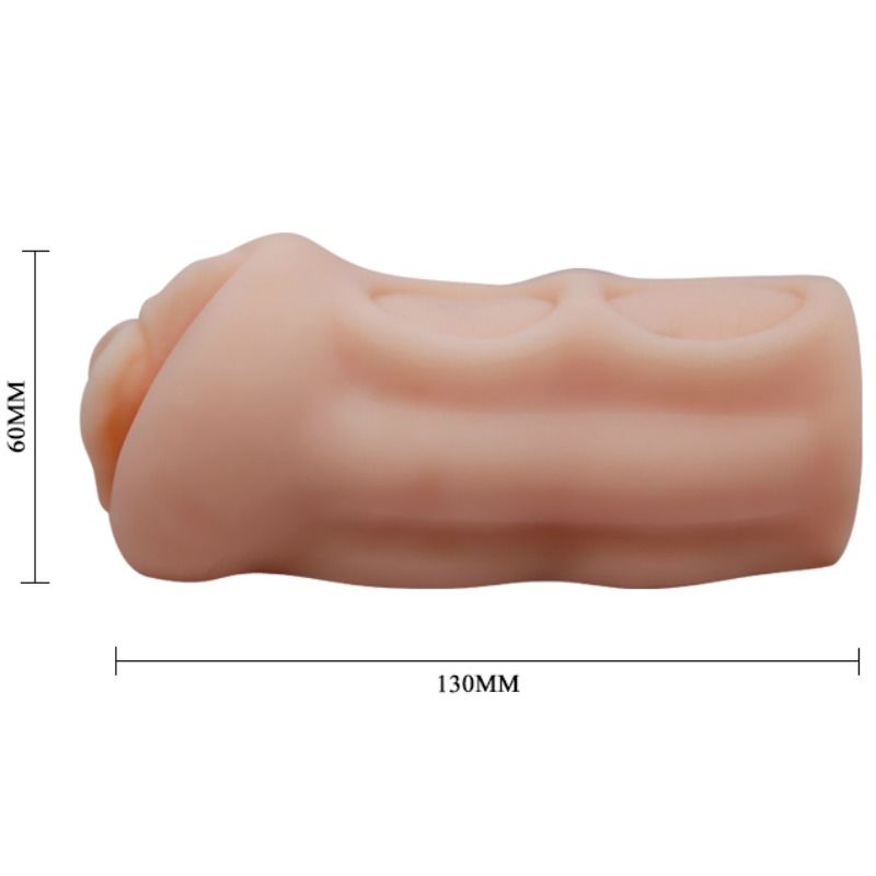 Crazy Bull Lillian – Kompakter Masturbator aus TPR, 13 cm