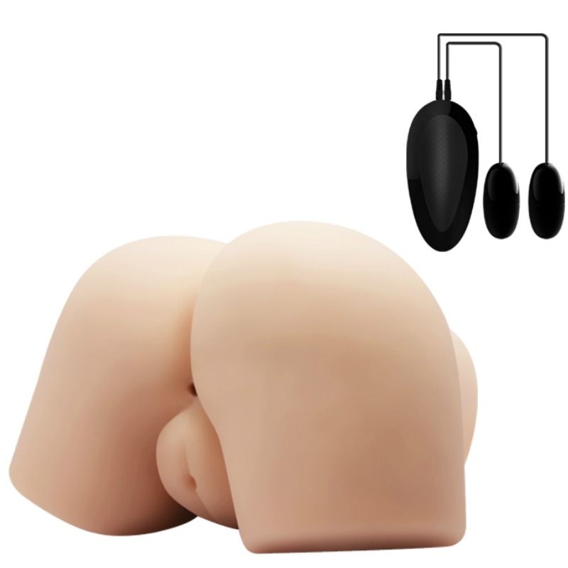 Crazy Bull – Vagina y ano realistas con vibración, posición 4