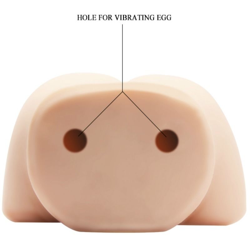 Crazy Bull – Vagina y ano realistas con vibración, posición 4