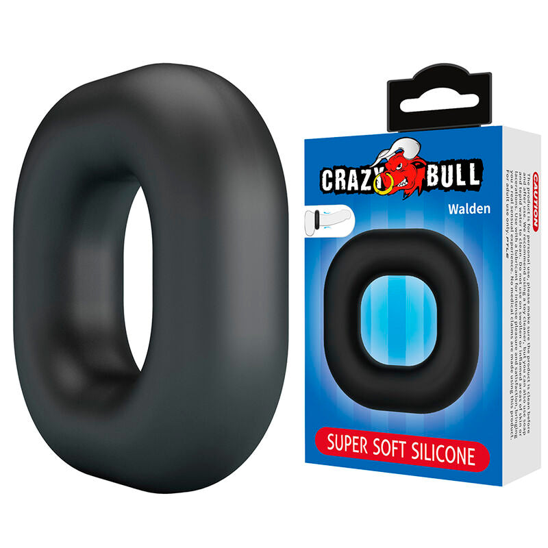 Crazy Bull Walden – Rechteckiger Penisring aus Silikon
