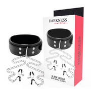 Darkness – Collar con pinzas para pezones