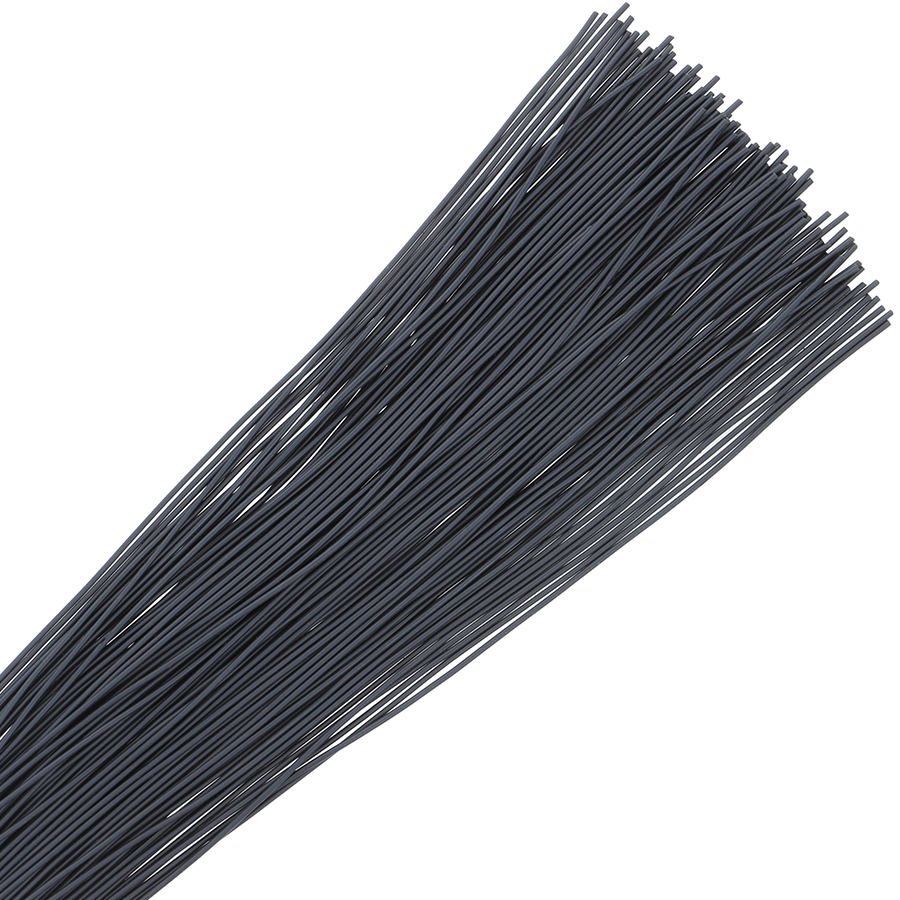 Darkness – Flogger mit Kugelgriff, Schwarz, 45 cm