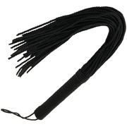 Darkness — Martinet à cordelettes noires 50 cm
