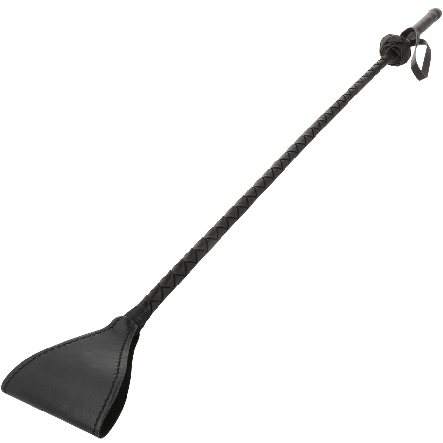 Darkness – Gerte mit breiter Klatsche, 60 cm
