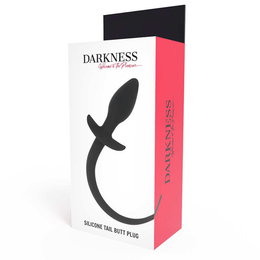 Darkness – Plug anal con cola de silicona