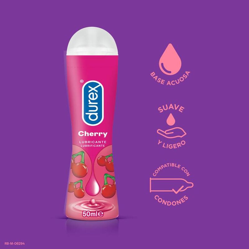 Durex Play Cereza, lubricante de 50 ml