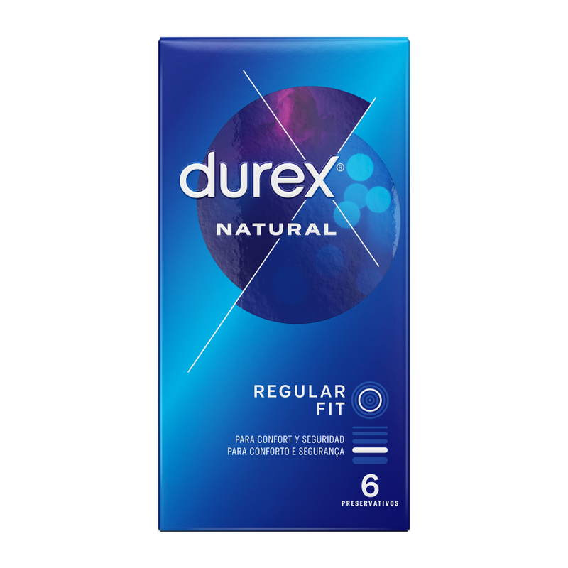 Durex Natural — Préservatifs, 6 unités