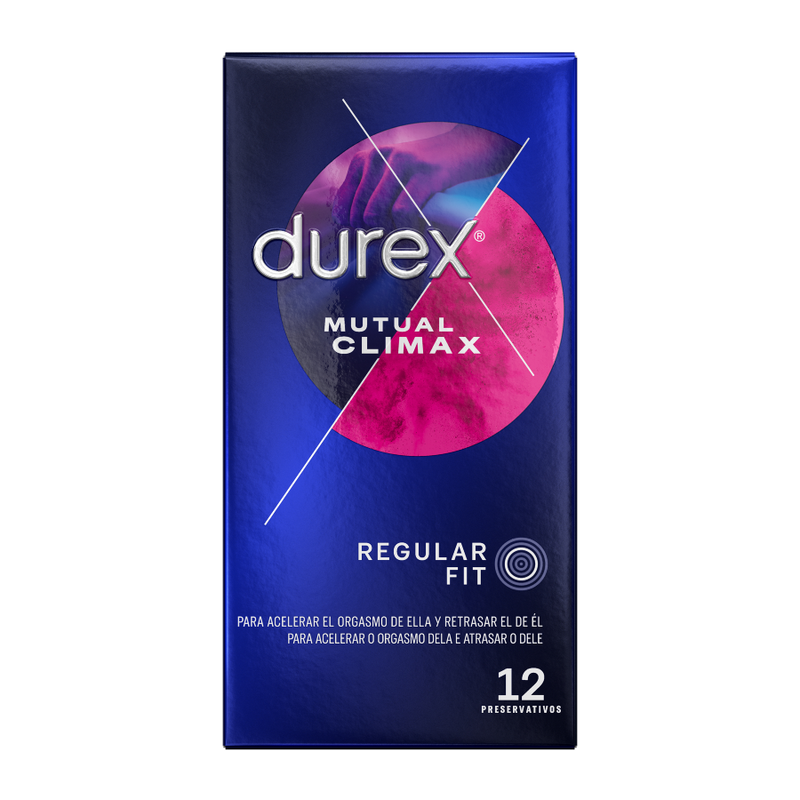 Durex Mutual Climax — Préservatifs, 12 unités