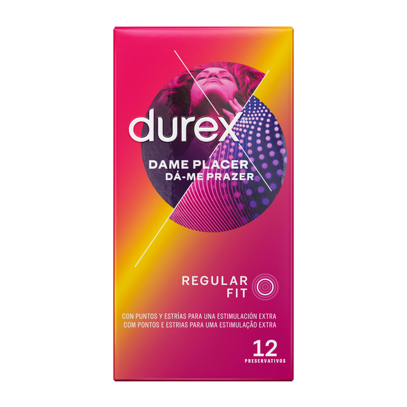 Durex Dame Placer — Préservatifs, 12 unités