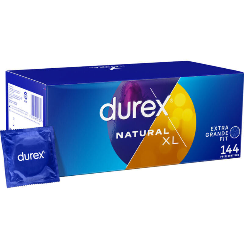 Durex Natural XL — Préservatifs, 144 unités