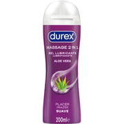 Durex Play – Gel da massaggio e lubrificante all’aloe vera, 200 ml