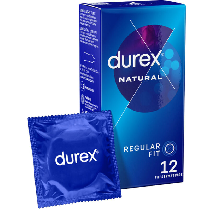 Durex Natural — Préservatifs, 12 unités