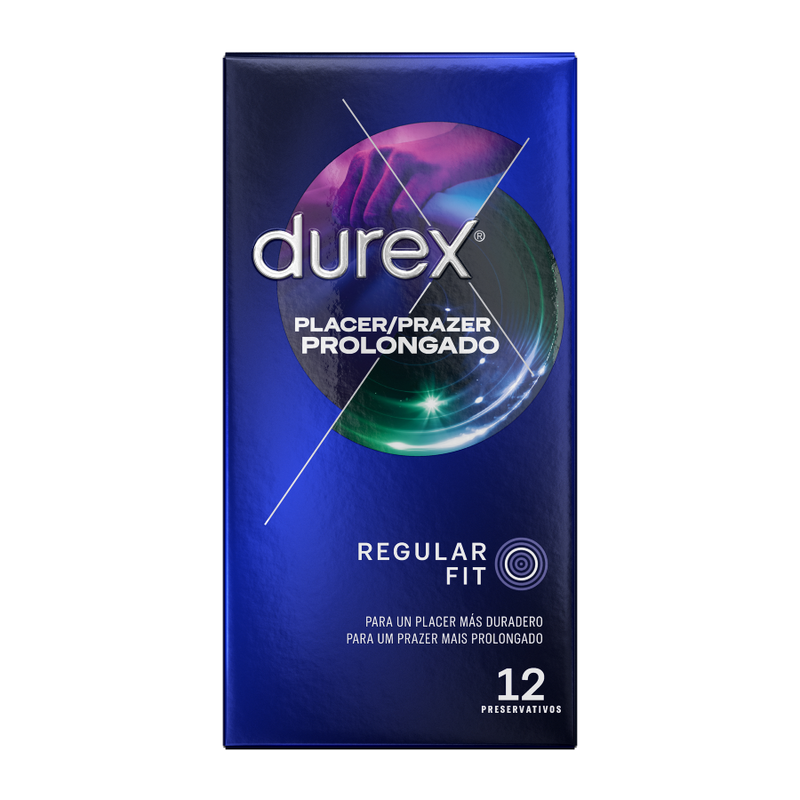 Durex Placer Prolongado — Préservatifs, 12 unités