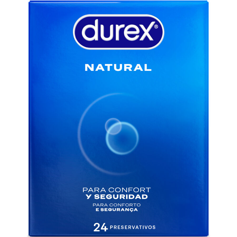 Durex Natural — Préservatifs, 24 unités