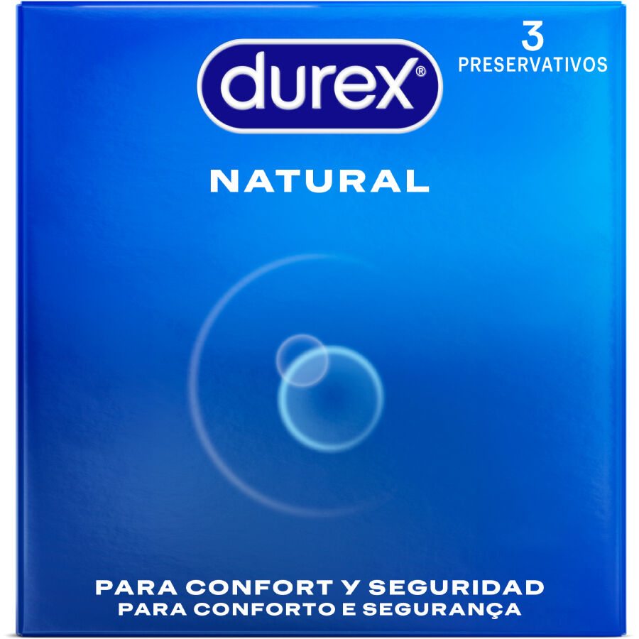Durex Natural — Préservatifs, 3 unités