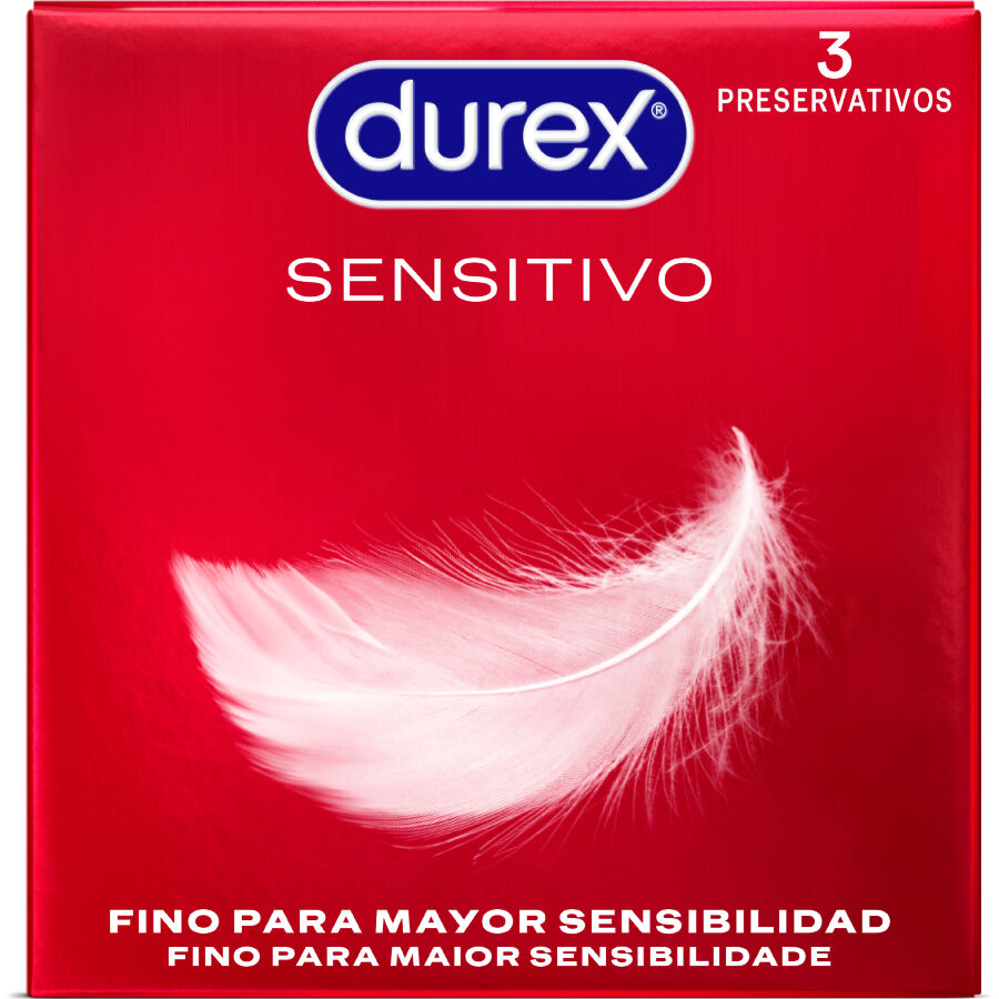 Durex Sensitivo Suave – dünne Kondome, 3 Stück