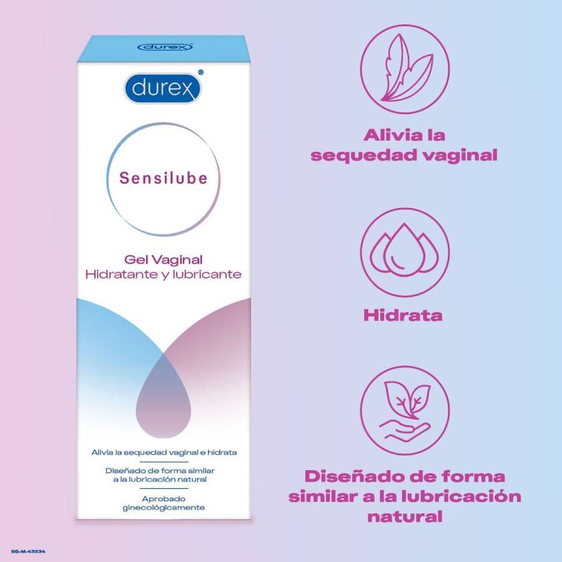 Durex — Sensilube gel lubrifiant hydratant 40 ml