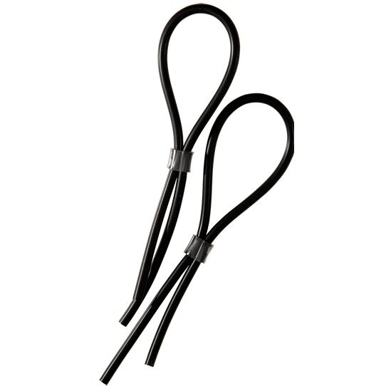 ElectraStim — Caoutchouc adj. boucles de bite et scrotales