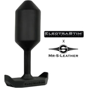 ElectraStim × Mr S Leather – Analplug für E-Stim aus leitfähigem Silikon