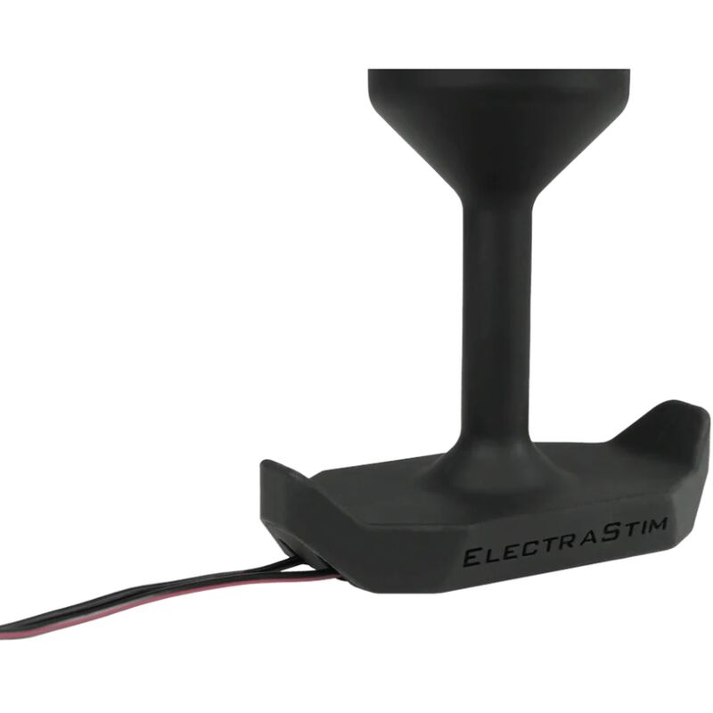ElectraStim × Mr S Leather – Analplug für E-Stim aus leitfähigem Silikon