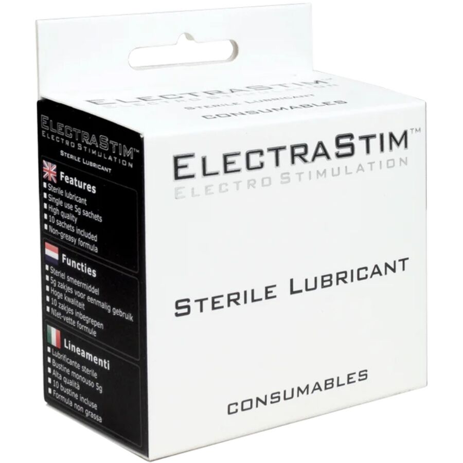 ElectraStim — Lubrifiant stérile 10 unités