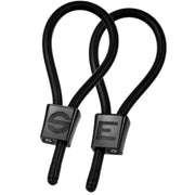 ElectraStim Prestige ElectraLoops – Verstellbare E-Stim-Penisringe, Schwarz